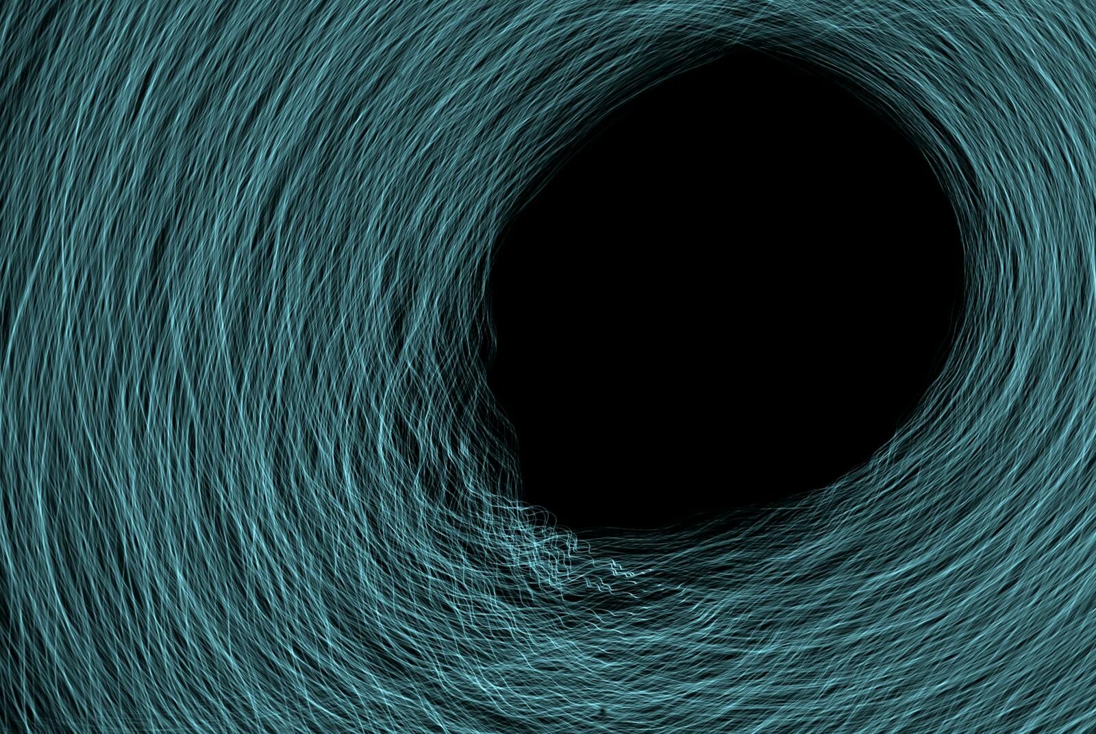 Black hole illustration